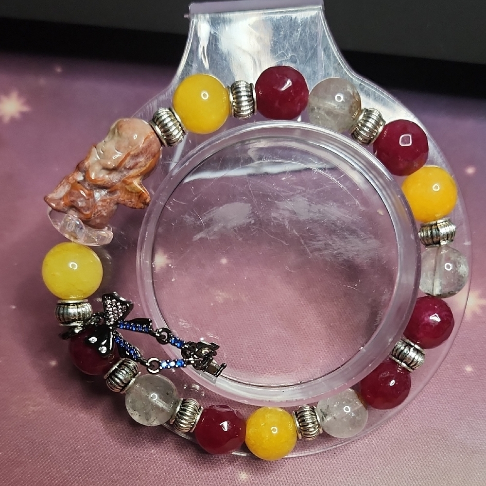 Elegant Multicolor Beaded Bracelet
